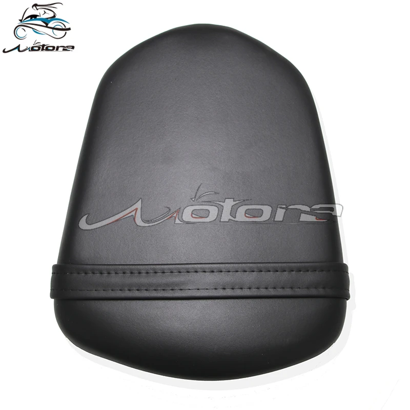 Motorcycle Rear Passenger Cushion Seat Pillion Synthetic Leather Pad Suction Seat For GSXR600 GSXR750 K6 2006-2007 06 07