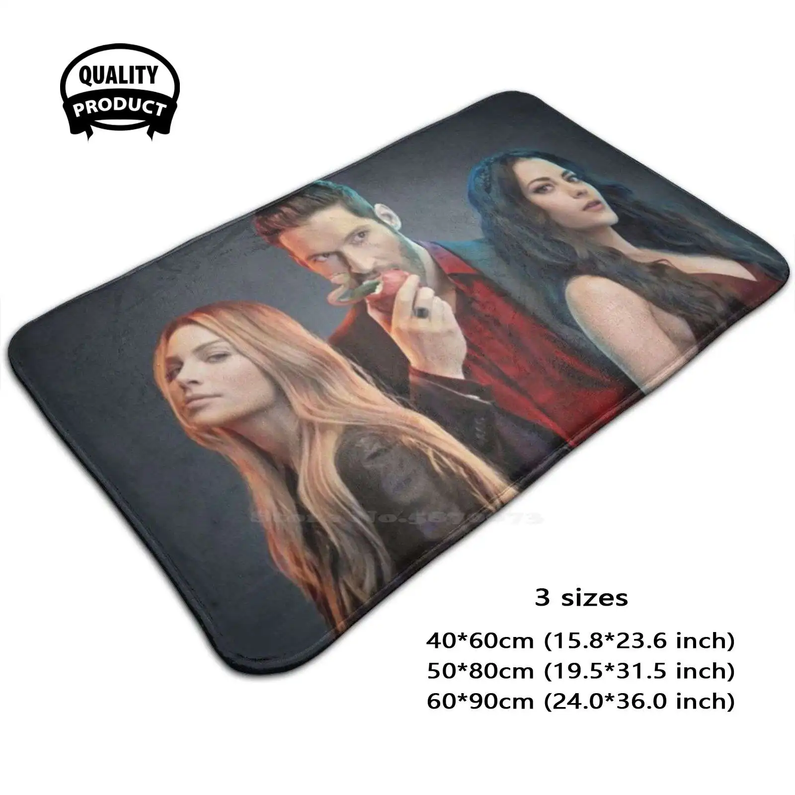 Lucifer - Tv Show Soft Cushion Home Carpet Door Mat Car Rug Devil Satan Desire Lucifer Season 5 Decker And Chill Demon