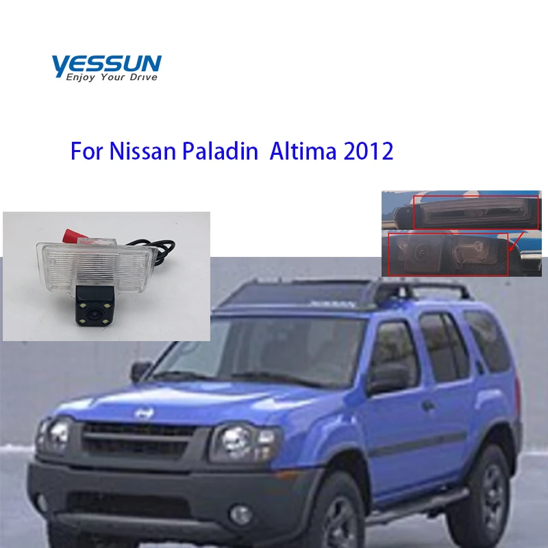 Rear Camera For Nissan  Paladin  Altima 2012  Car CCD LED Backup License Plate Camera Car Parking Monitor