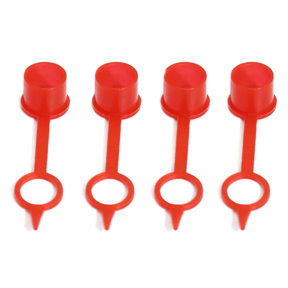 30pcs 50pcs M6 M8 M10 Polyethylene Plastic Grease Fitting Dust Cap Dust Protection Cover Cap for Grease Gun Zerk Fitting