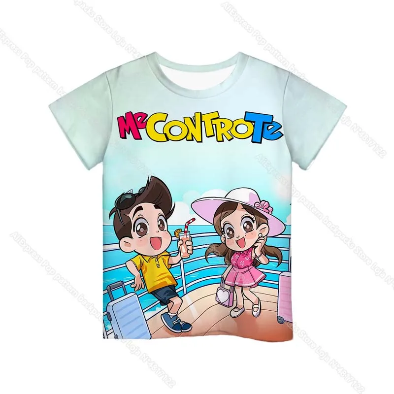 Children Me Contro Te 3D Print T Shirts Boys Girls Teens Cartoon Tshirts Kids Anime T-shirt Summer Toddler Tee Tops Camiseta