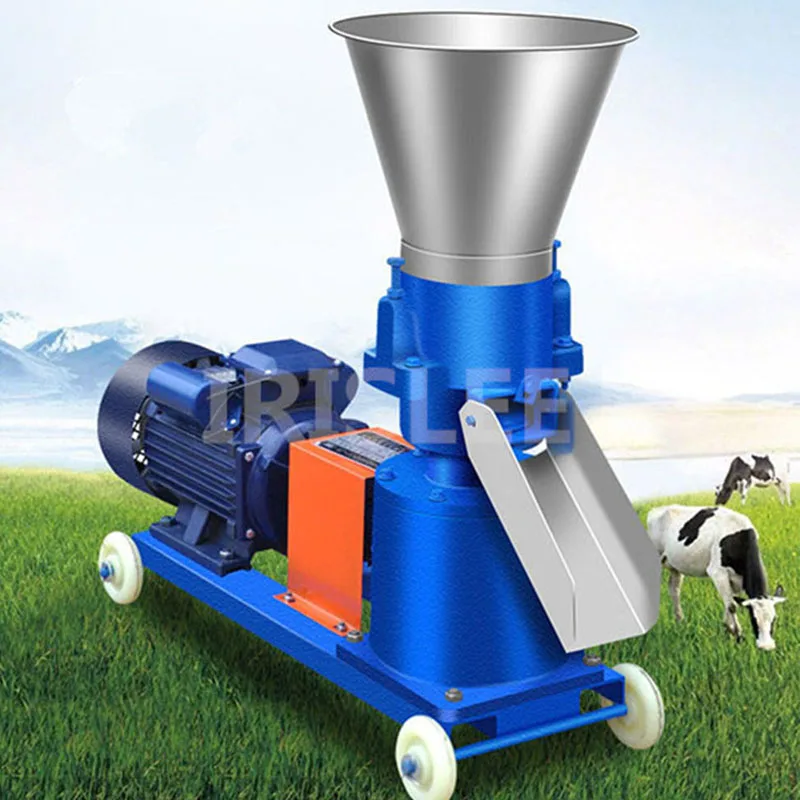 KL150 4KW Pellet Mill Multi-Function Feed Food Pellet Making Machine Household Animal Feed Granulator 120kg/h