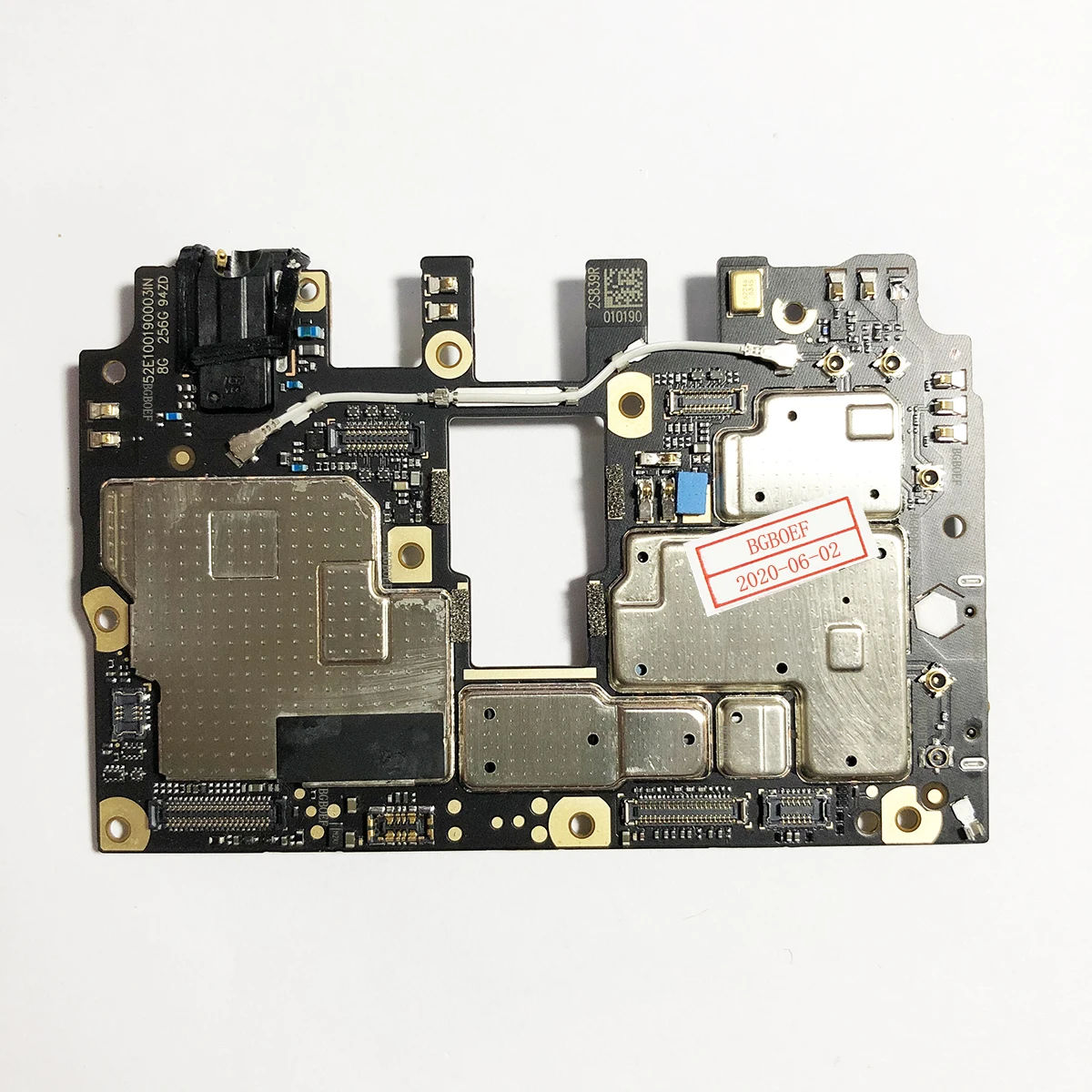 BGBOEF For Xiaomi Pocophone Poco F1 Motherboard  Mainboard  Original Global version Work Well Unlocked Main Circuits 6+128GB