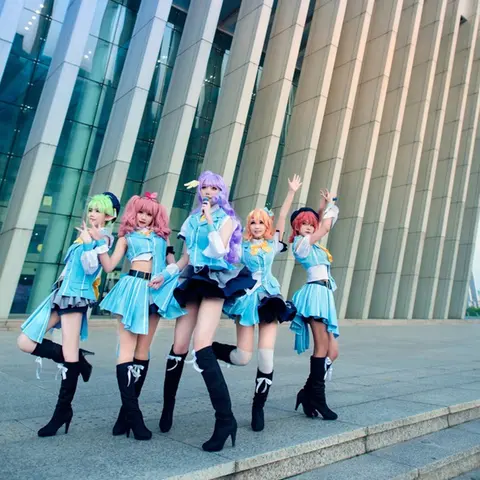 마크로스 시리즈 마크로스 델타 마키나 나카지마 프레야 위온 미쿠모 카나메 레이나 프로펠러 미쿠모 가이네머 코스프레, 할로윈 코스튬