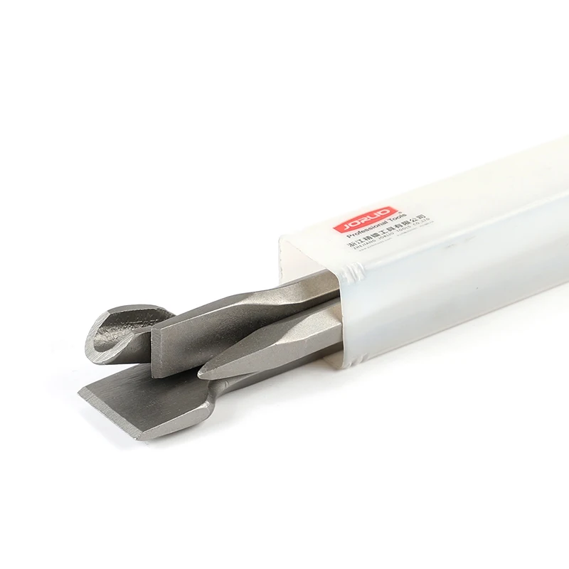 4pcs Martello Scalpello Set 14 millimetri x 250 millimetri Hex Tibia Elettrico SDS Plus Rompere Mattoni di Cemento Perforazione Della Parete