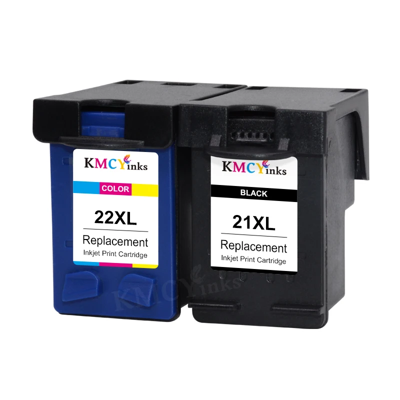 KMCYinks 21 Ink Cartridge Replacement For HP21 For HP 21XL Deskjet F380 F2180 F2280 F4180 F4100 F2100 F2200 F300 Printer