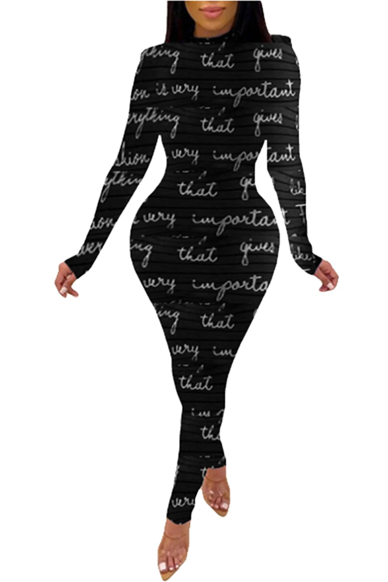 

Autumn new product women's jumpsuit Slim-fit mesh stitching see-through leopard gradient long-sleeved women's clothing