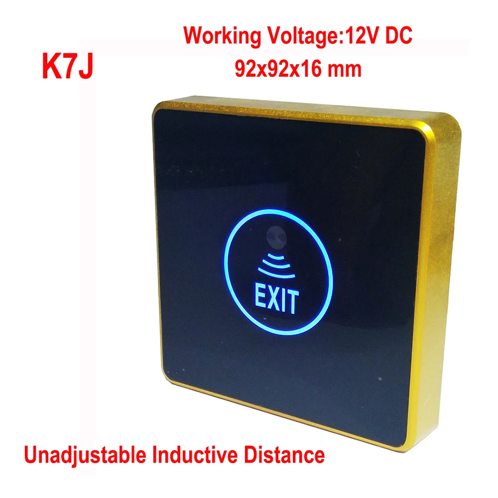 DC12V Surface Installation Infrared Contactless No Touch Exit Button IR Door Lock Release Switch