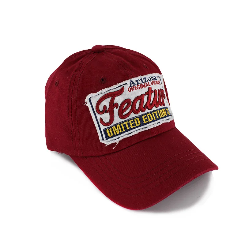 Nowa moda letnia dorosła damska sportowa czapka z daszkiem typu snapback na co dzień regulowana odkryta męska czapka z napisem haftowane czapki w stylu vintage