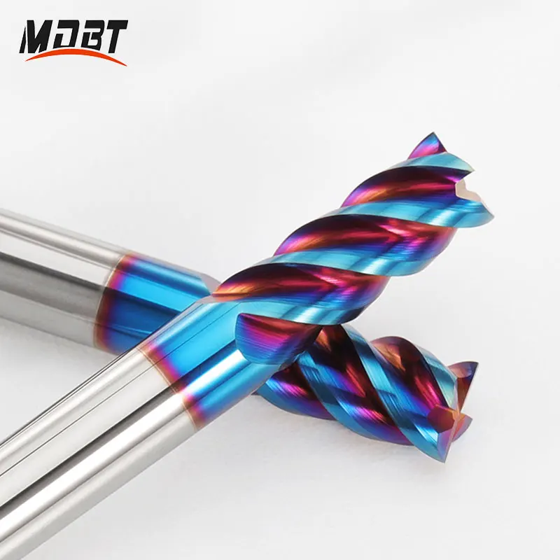 Fresa HRC65 fresa in metallo duro 1-12mm 4 flauti fresa per utensili fresa CNC