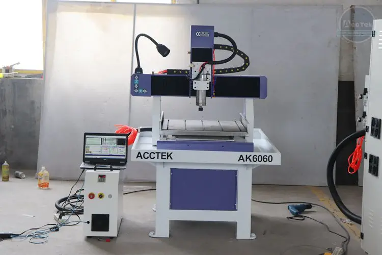 6060 Metal CNC Router Machine Price Aluminum Engraving CNC Machine Table Moving Router CNC