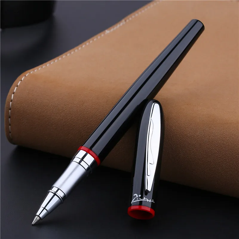 Pimio Montmartre Luxury Smooth Signing Roller Ball Pen with 0.5mm Black Ink Refill Pens Gift