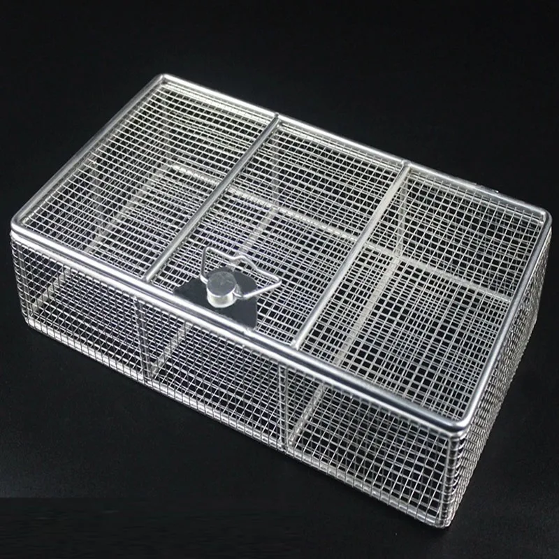 Stainless Steel 304 filter tray cleaning precision fine wire basket for surgical instruments with lids Ophthalmic Oral dental