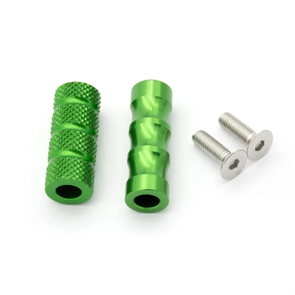 Footrest Universal Motorcycle Pegs Footrests Motorbike Footrest Foot Steps Motorcycle For Kawasaki Ninja 300 250 Z1000 Z750 ZX6R