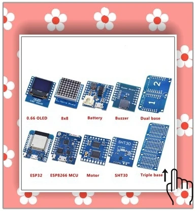 TZT WeMos D1 Mini Pro V3.0 NodeMcu 4 MB/16 MB Bytes Lua WIFI Internet of Things Entwicklungsboard basierend auf ESP8266 CH340G Nodemcu V2 – Detail 2