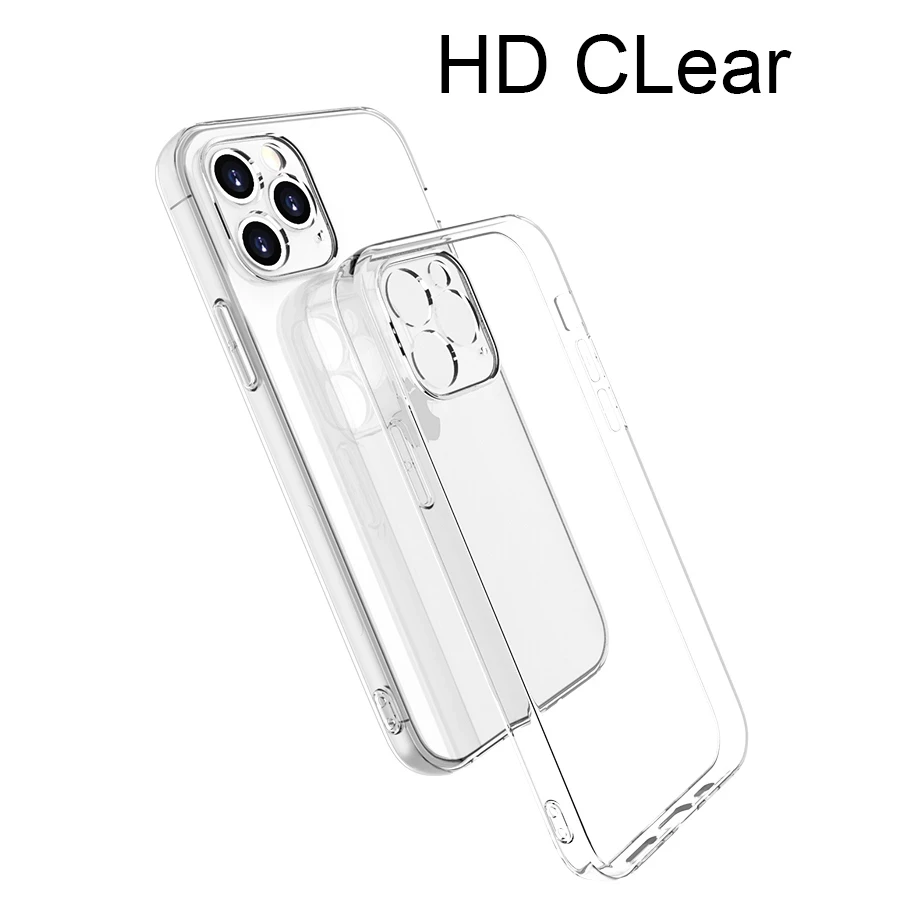 Coque de téléphone transparente pour iPhone, coque arrière souple en silicone, iPhone 15 12 11 13 14 Pro Max 12/13MINI X XS MAX Poly XS SE 6 6S 8 7 14 Plus