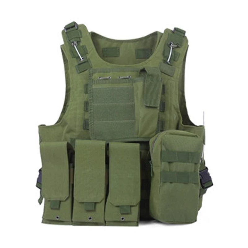 Camouflage Amphibious Vest Body Armor Hunting Airsoft Tactical Molle Vest Combat Training Vest