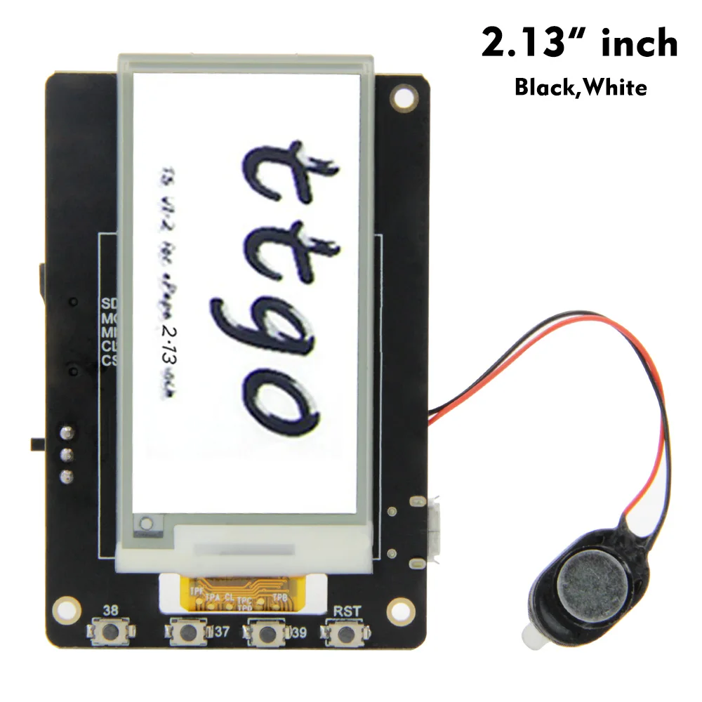 LILYGO® TTGO T5 V2.4.1 Плата разработки E-Paper ESP32, модуль Wi-Fi Bluetooth 1,54/2,9/7,5 E-Paper с динамиком