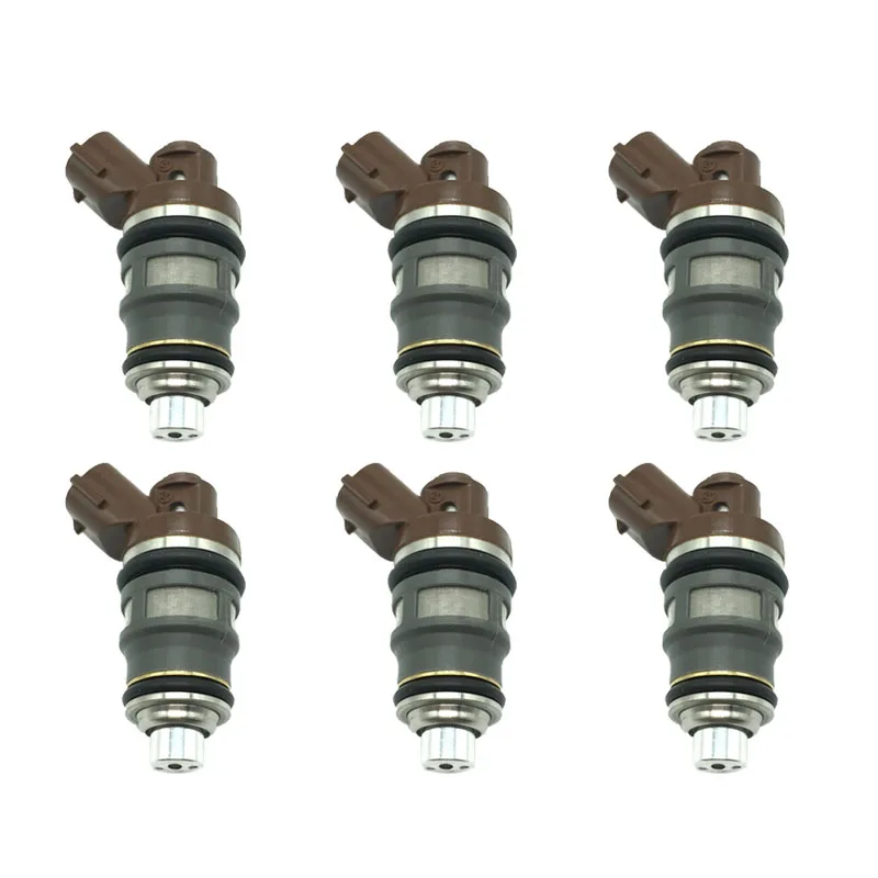 

6Pcs 840CC Car Fuel injector For Toyota MR2 Celica Supra Turbo 3SGTE 2JZGTE 840 SARD 63564 80lb OEM 1001-87092