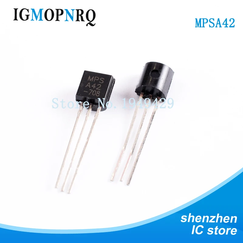 100pcs MPSA42 MPSA13 MPSA92 MPSA18 Z0103MA Z0607MA BT169D BT131-600 A42 A13 MPSA06 0103MA Z0103 Z0607 0607MA 131-600 transistor