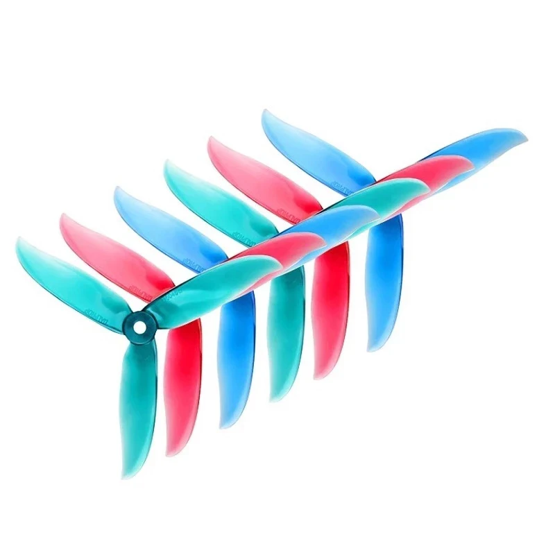 

DALPROP CYCLONE T5045C Pro 5045 5X4.5X3 3-blade PC+ABS Propeller for RC FPV Racing Freestyle 5Inch 4S 6S Drones