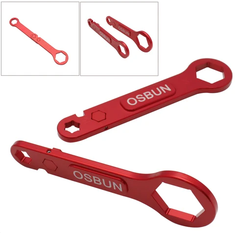 Гаечный ключ 10 12 22 32 мм для мотоциклов HONDA CRF 250 RX R X 450 L RX R X 2014 2016-2019, алюминиевый сплав, красный