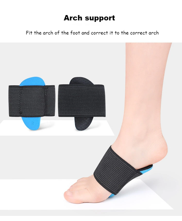 EVA Flache Füße Arch Support Orthopädische Einlegesohlen Pads Für Schuhe Männer Frauen Fuß Valgus Varus Sport Einlegesohlen Schuheinlagen Zubehör – Detail 3