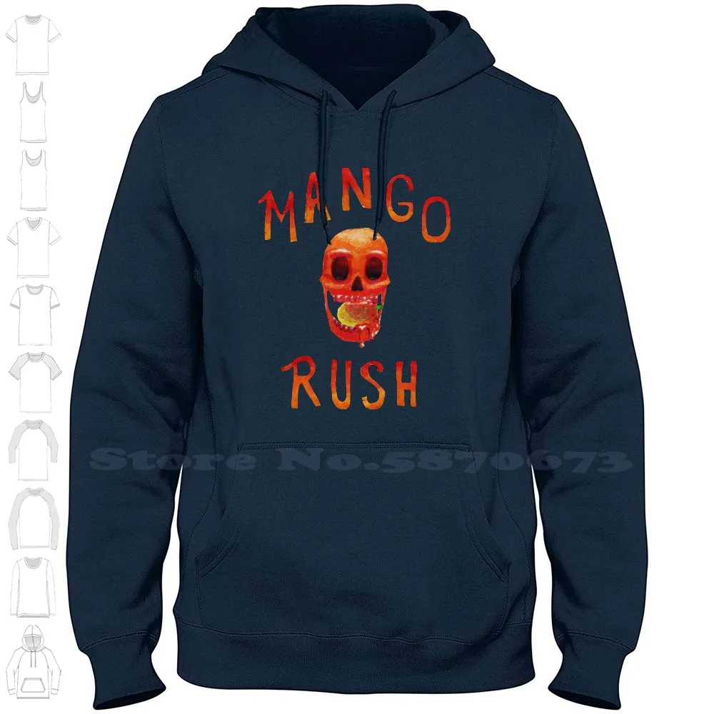 Rush Streetwear Sport Hoodie Sweatshirt Skull Rush Vape Summer Spooky Fruit Death