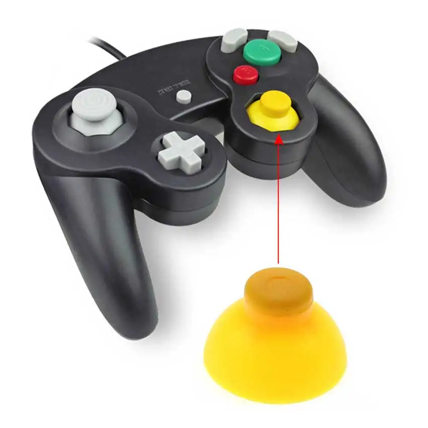 YuXi 1Pc Analog Thumb Stick จอยสติ๊ก Thumbstick สำหรับ Gamecube NGC Controller