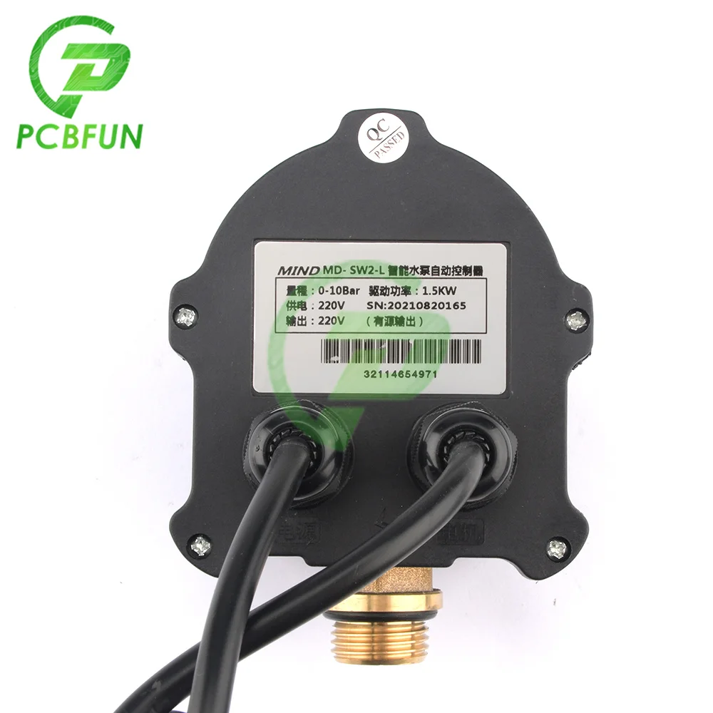 Automatic Eletronic Digital Display Pressure Controller Switch Air Pump Water Oil Compressor Pressure Switch for Water Pump