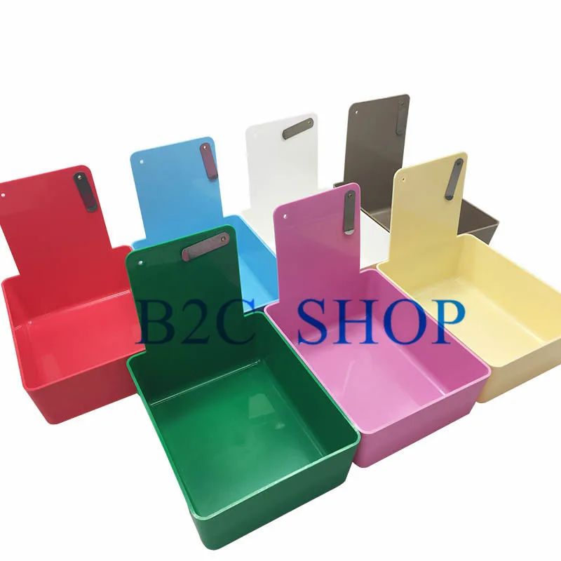 10pcs Clamping Piece Clip Holder To Fix Paper Tooth Plastic Dental Neaten Work Case Pans