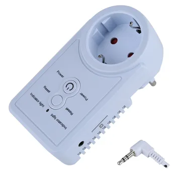 GSM socket smart SMS control socket GSM outlet socket wall switch temperature sensor smart temperature control