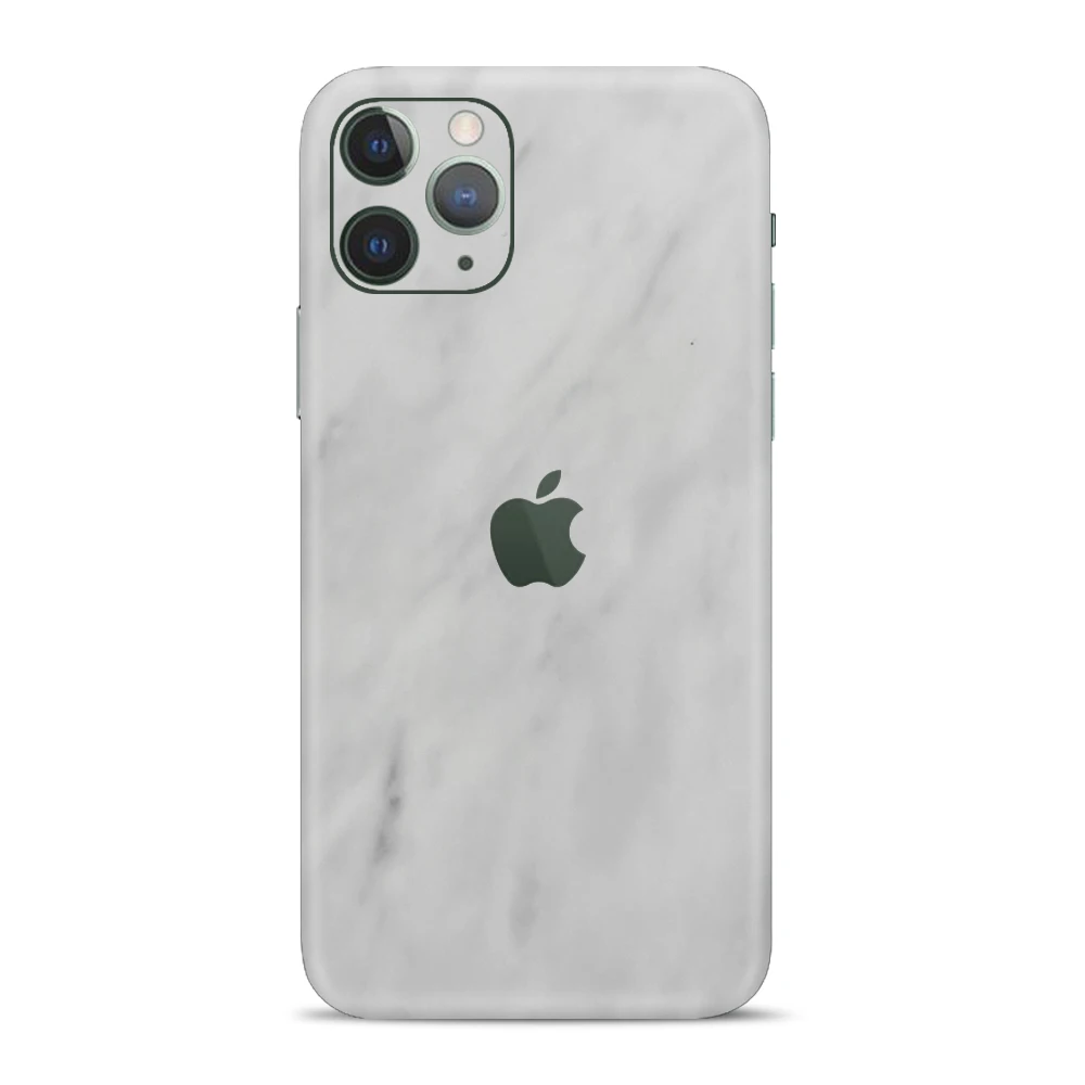 YCSTICKER Cell Phone Luxury Leather Marble Sticker 3D Vinyl Skin Film for iPhone 11 Pro Max X