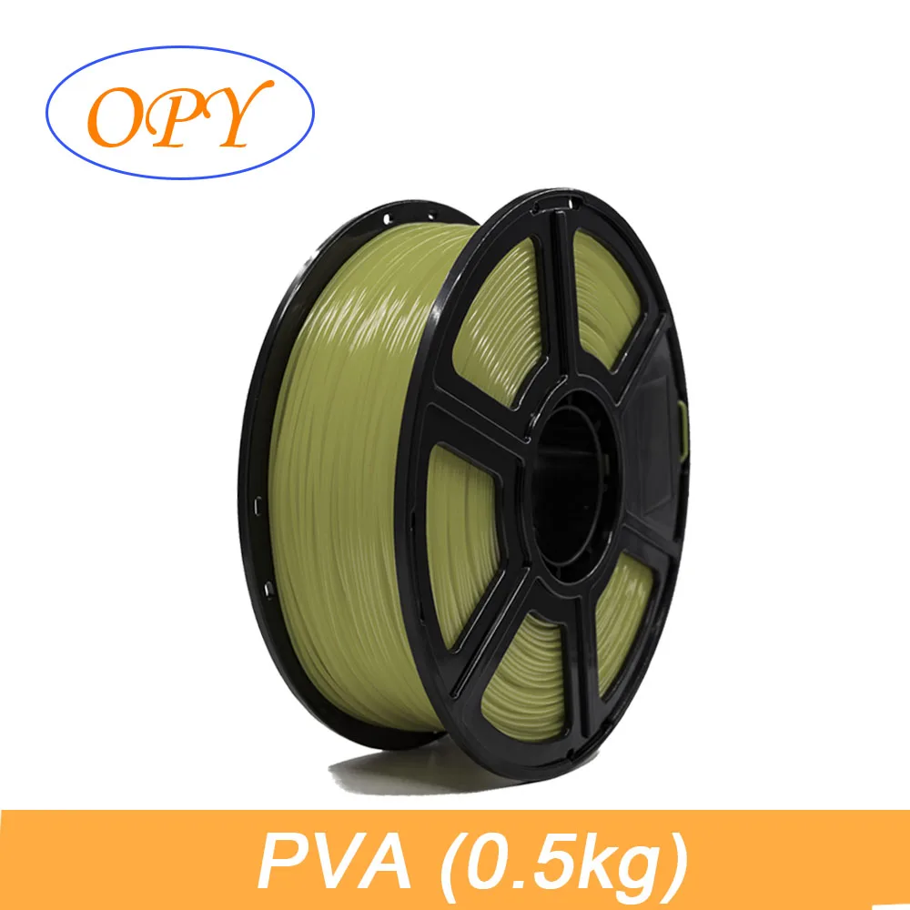 PVA Filament 1.75mm 0.5kg 100g 10m Water Soluble Polyvinyl Alcohol washable printing support material for PLA