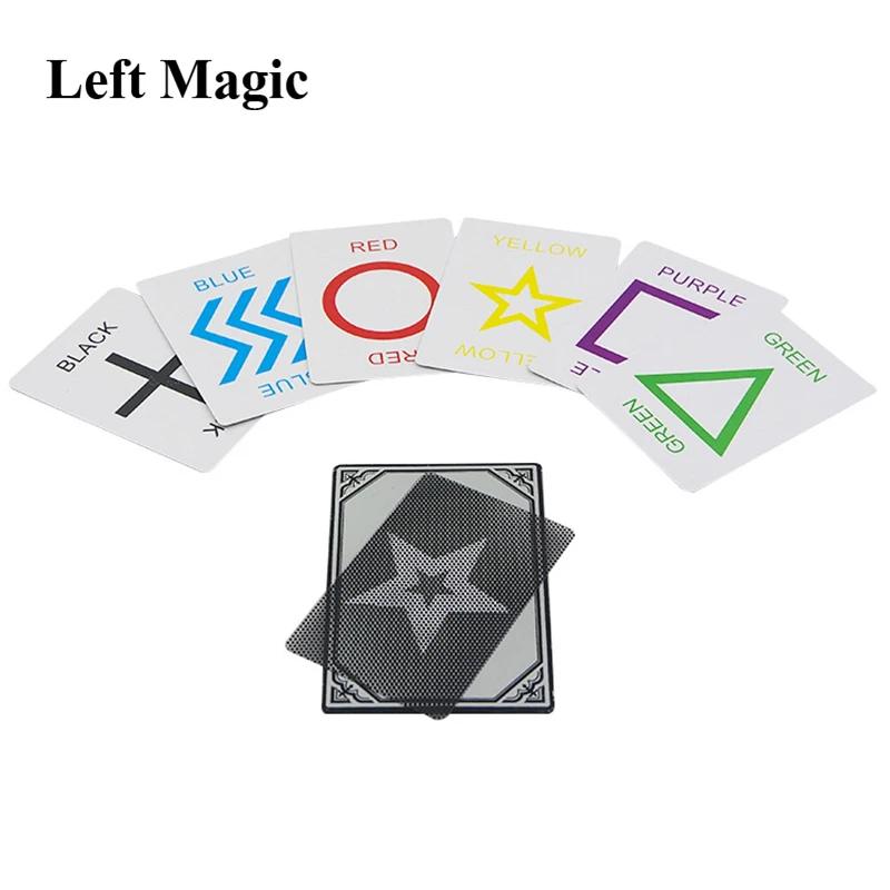 Mirror Phantom Prediction Mirror Magic Tricks Cards Magic Tricks Close Up Street Stage Magic Props Gimmick Illusion Funny