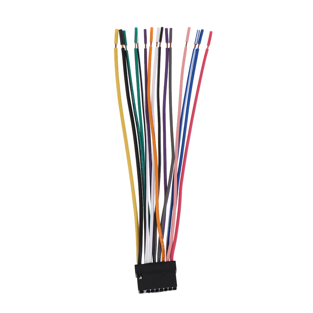 16Pin Car Radio Stereo Speaker Wire Harness Plug for Alpine CDA-9887