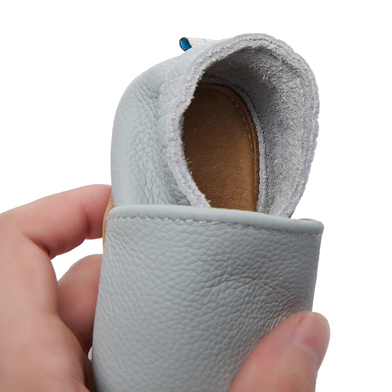 Genuine leather soft unisex baby shoes all sorts of colors of moccasins slip on infant shoes