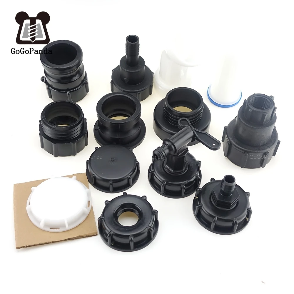 1 Piece IBC Tank Valves  Water Tank Garden Hose Adapter Fittings Tons Of Bucket  Accessories