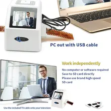 QPIX 22MP Portable Film Scanner 135 110 126KPK #5