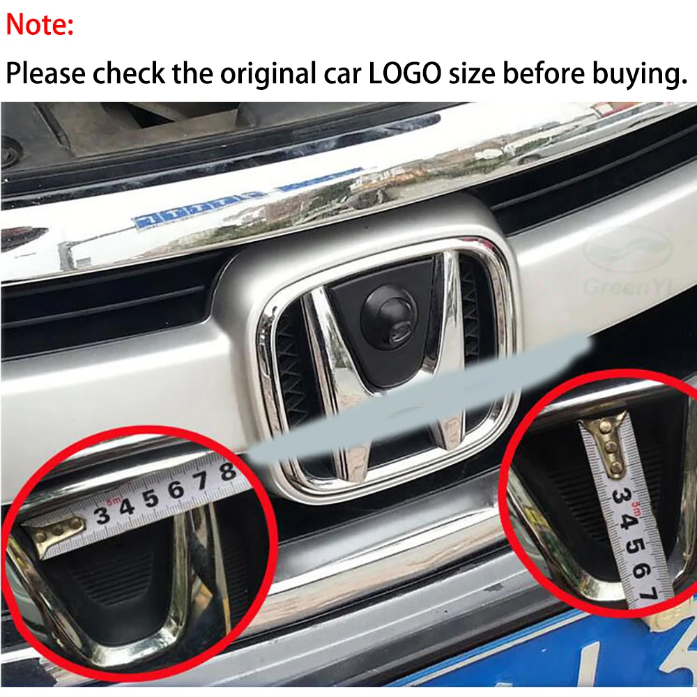 ZJCGO Car Front View Parking LOGO Camera Night Vision Waterproof Positive for Honda CR-V CRV HR-V HRV Vezel Classic RM1 RM3 RM4