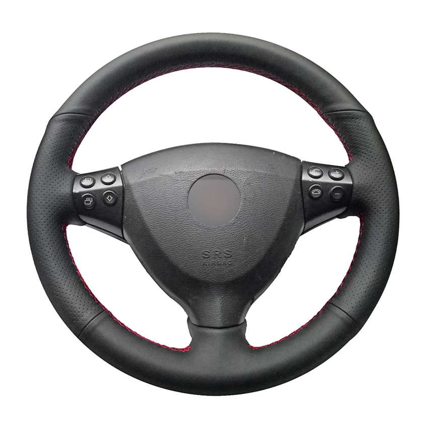 

Сшитая вручную черная кожаная фотосессия для Mercedes-Benz A-Class A160 A180 Φ 2009 2010 2011 2012