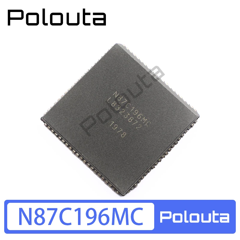 1 Pcs N87C196MC PLCC-84 Industrial Motor Control Microcontroller DIY Acoustic Components Kits Arduino Nano Integrated Circuit