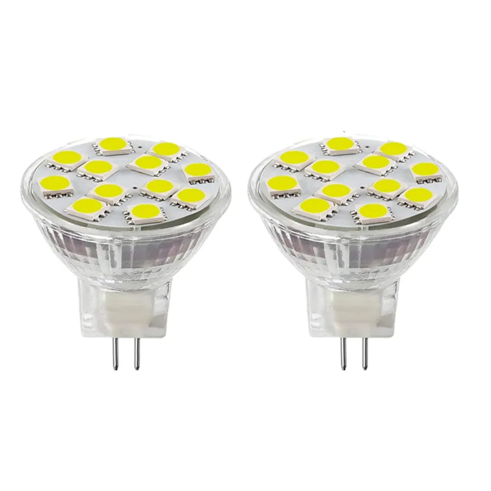 

MR11 LEDSpotlight 5050 белый свет теплый белый 12LED 12 В 2,5 Вт галогенная сменная лампа GU4 двойной контактный дисплей для ювелирных изделий 1 шт.