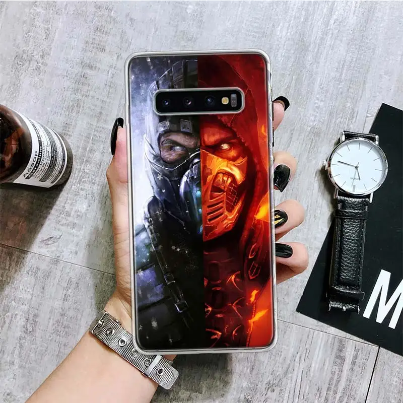 Mortal Kombat Phone Case For Samsung Galaxy S24 S23 S22 S21 S20 Ultra S20 FE S10 Plus S9 S8 + Fundas Cover Coque