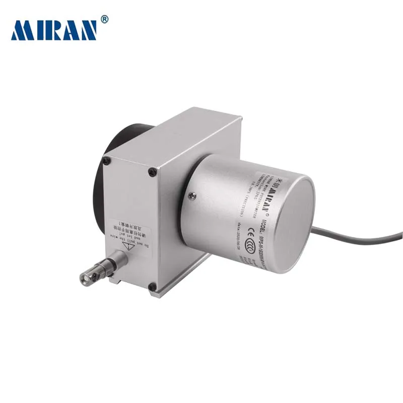 Miran Linear Draw Wire Potentiometer Sensor Cable Extension Rope Displacement Square Encoder MPS-M 1500mm-4000mm For Long Stroke
