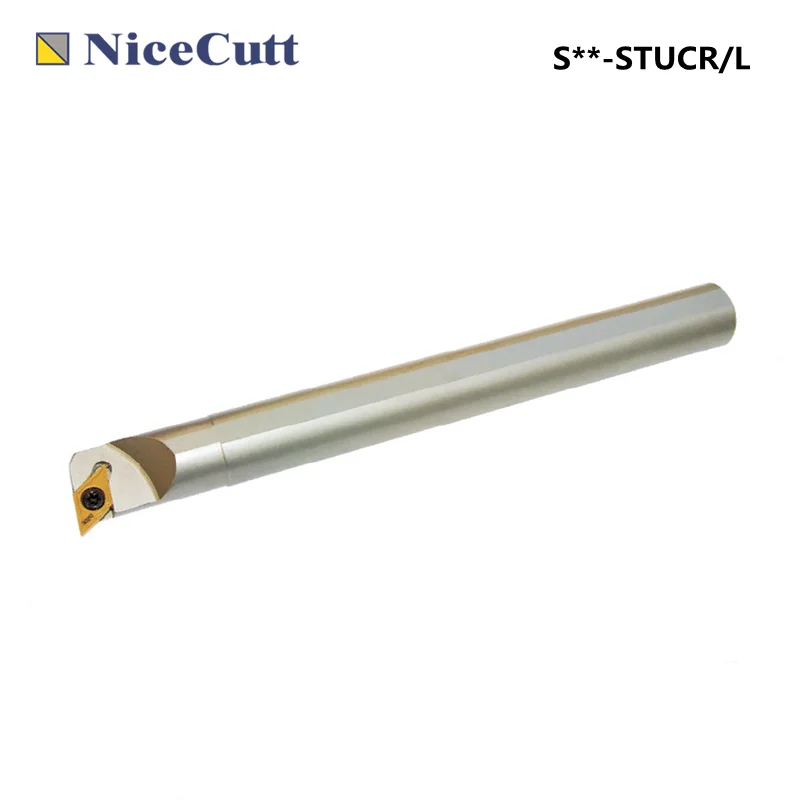 Nicecutt Lathe Tools S08K S12M S16Q STUCR09 STUCR11 Internal Turning  Holder Machine CNC For Carbide  Insert TCMT Blade