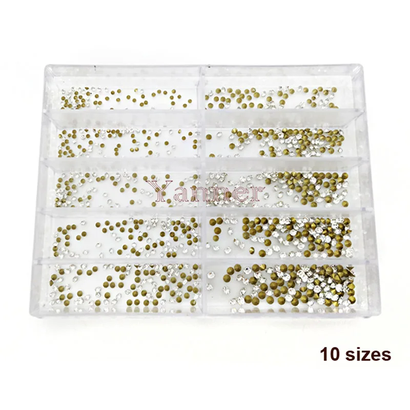 Watch Repair Parts Rhinestone Middle East Diamond for Watch Dial  10 Sizes 1000 PCS  Per Set High Quality