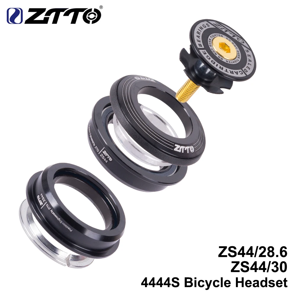 ZTTO Bicycle Headset Bike Steering Column 44mm 1-1/8\