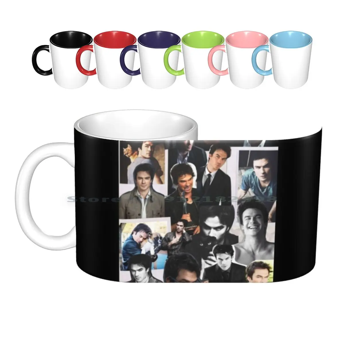 Ian Somerhalder Ceramic Mugs Coffee Cups Milk Tea Mug Ian Somerhalder Ian Somerhalder Ijs Ian Joseph Somerhalder Damon