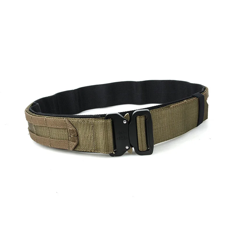 

NEW Tactical CS Outdoor Fighter Belt 1.75 Inch Black Hunting Shooter Belt